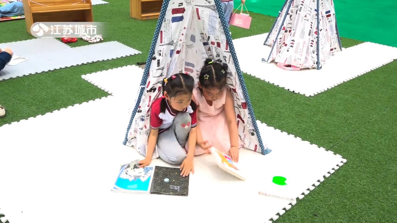 江苏《午间看点》：南京市麒麟紫荆城幼儿园——绘本阅读特色校园