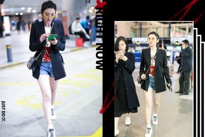 唐艺昕格子上衣外套 (唐艺昕外套)