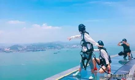 厦门玻璃栈道,厦门山海步道玻璃栈道