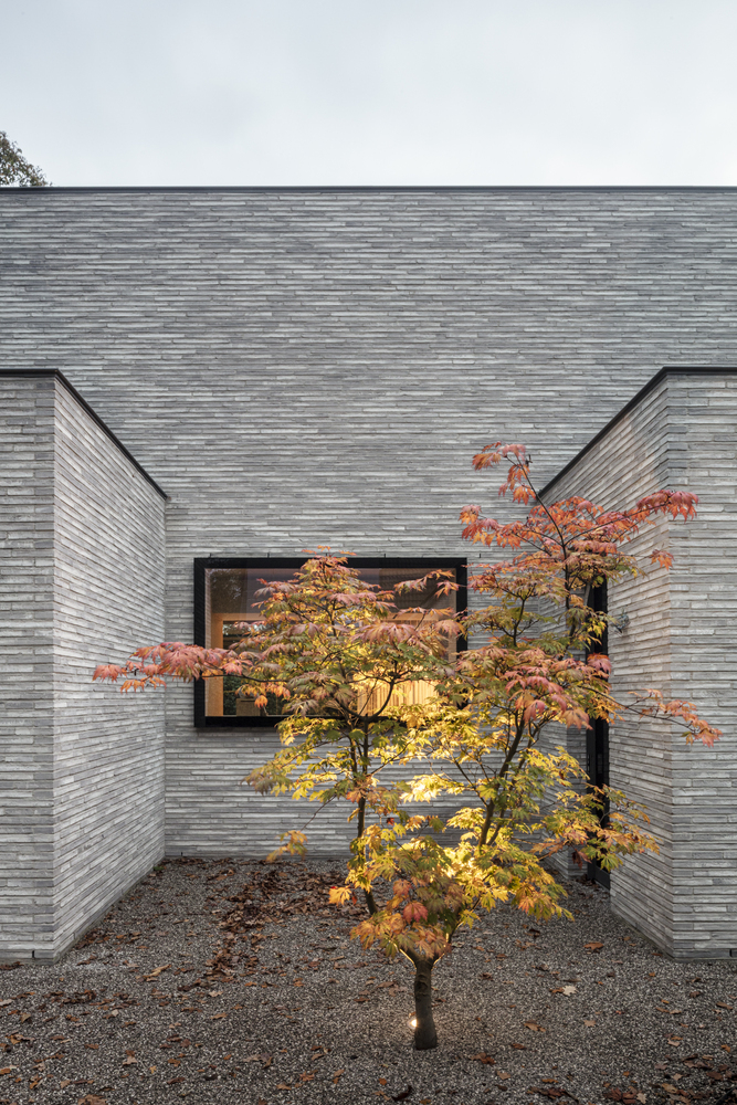 自盖一层落地窗房子设计图,住宅设计一厅两房图