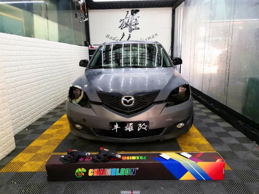 老马3改装效果图,老马3全车喷漆改色