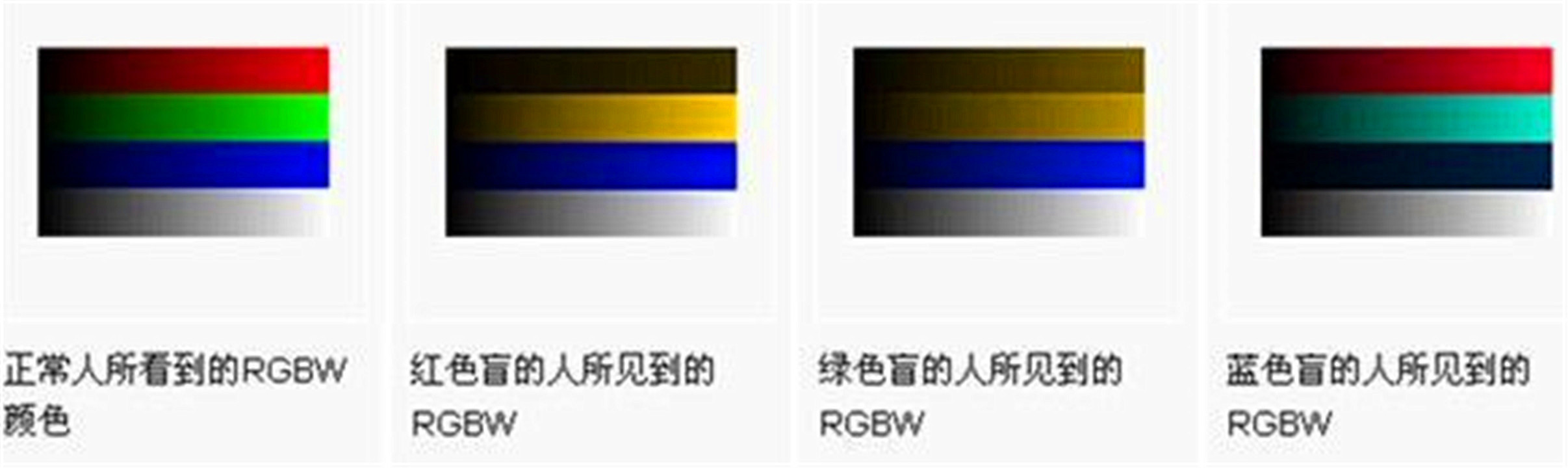 色盲与正常人眼中的世界的区别,色盲和普通人眼中的世界对比