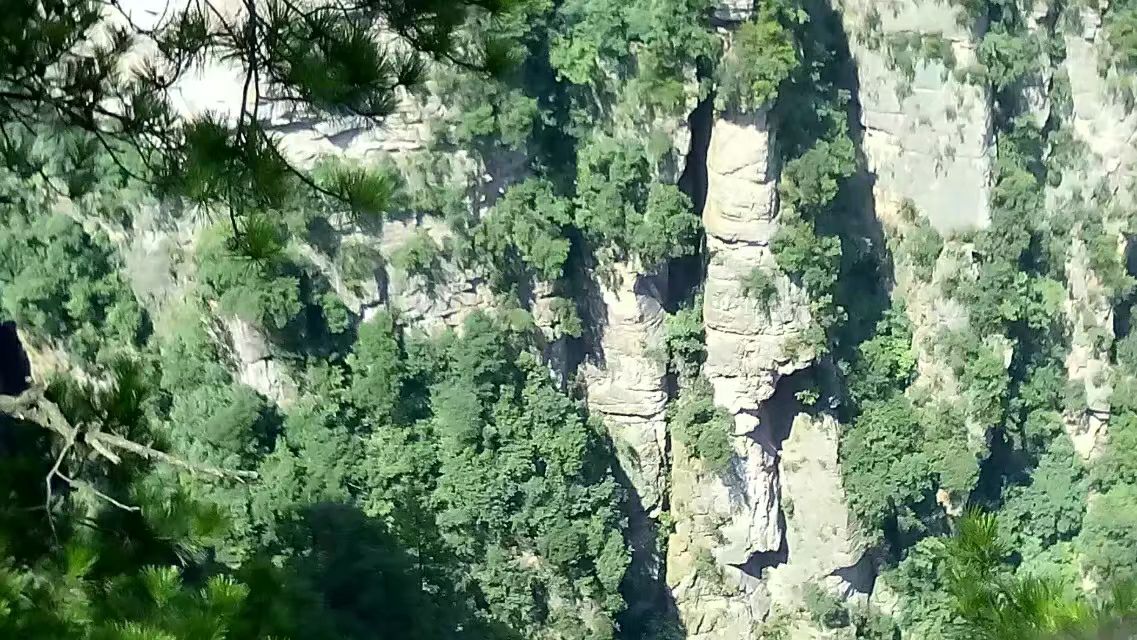 神奇的张家界旅游,张家界黄石寨望夫岩