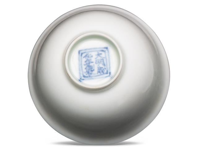 明成化秋葵瓷器,明成化民窑瓷器