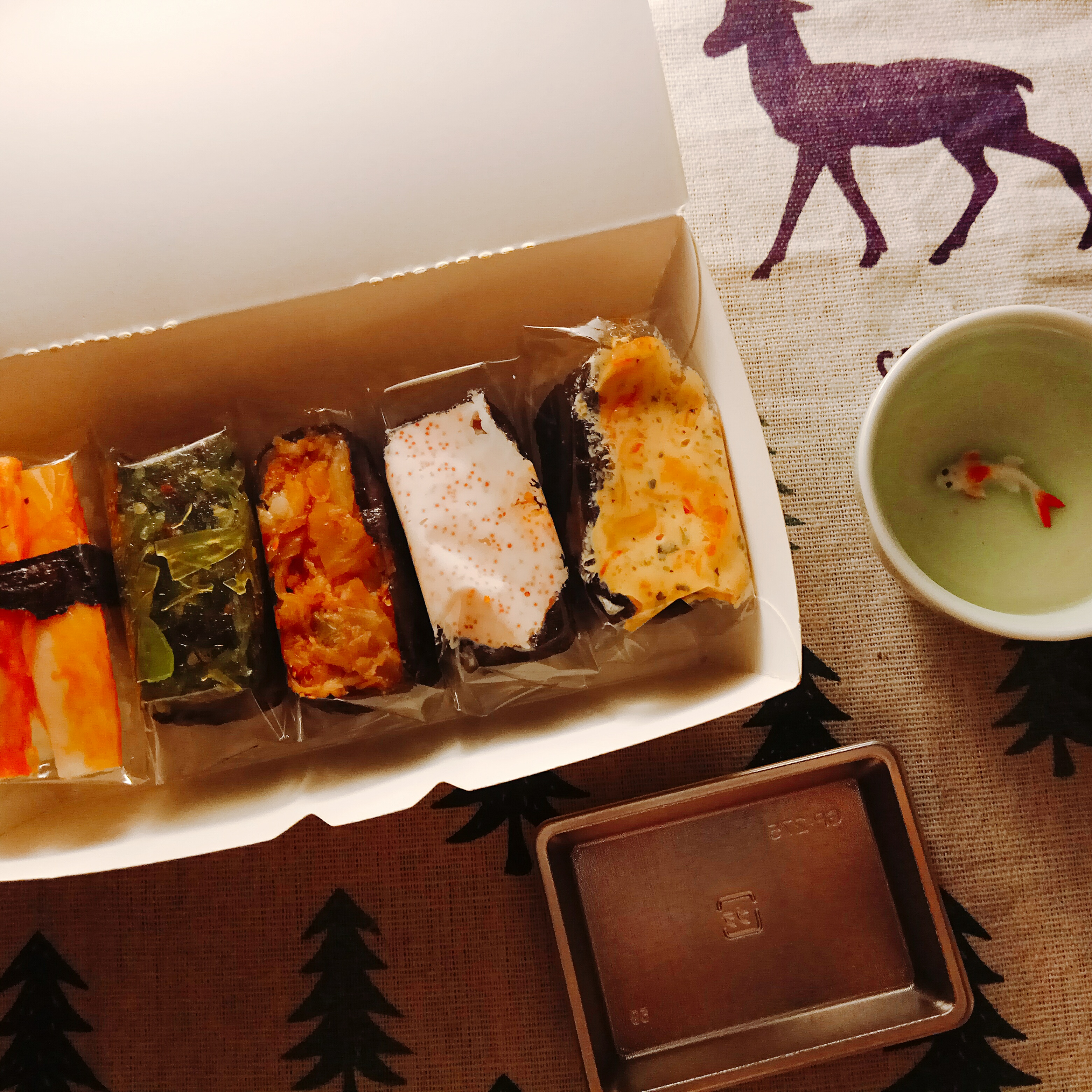 把买来的寿司当做自己做的寿司,把寿司做成甜品