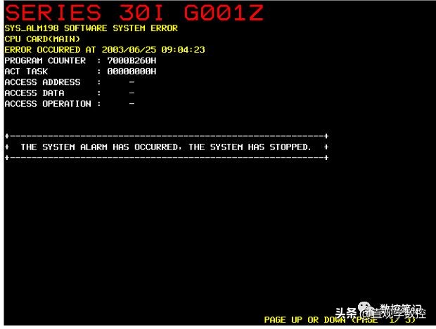 fanuc系统主板报警号,fanuc系统报警信息大全