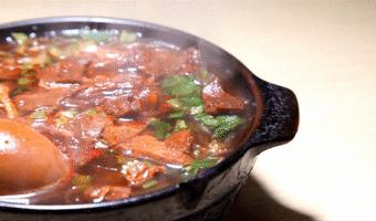 白菜牛肉砂锅粉丝,家庭版砂锅牛肉粉丝