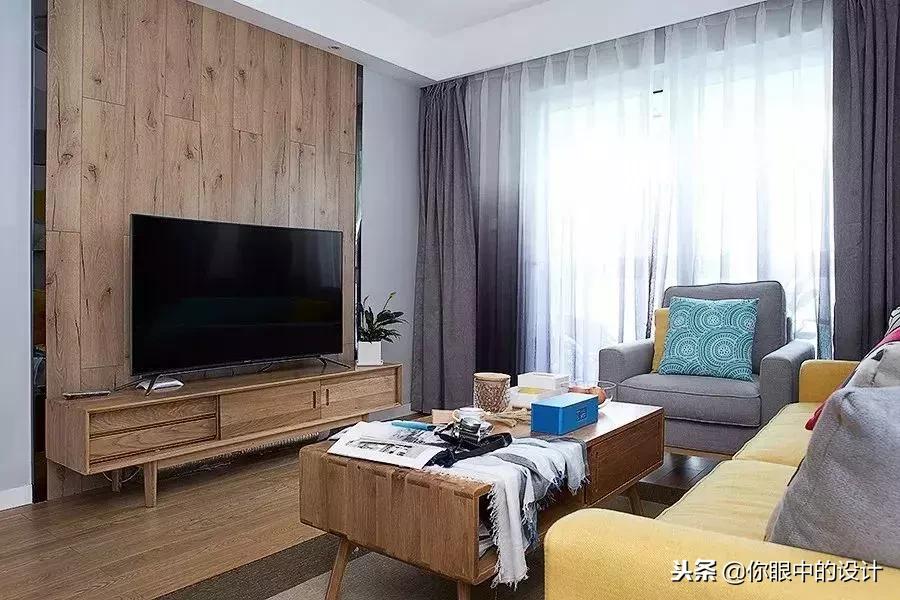 客厅极简风窗帘搭配,简约风客厅窗帘怎么搭配颜色好看