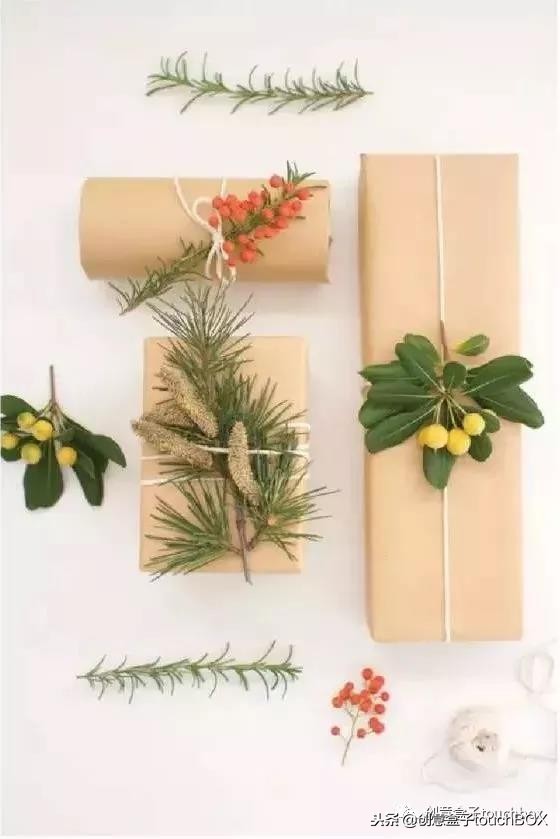 礼物包装教程不用双面胶,六个礼物包装的小技巧