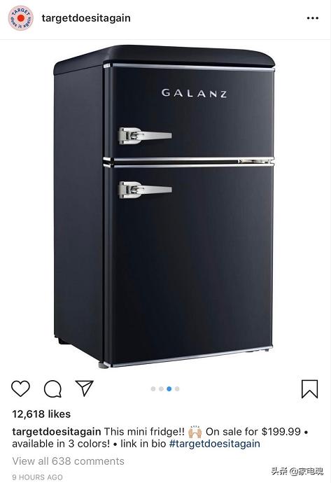 格兰仕冰箱复古,格兰仕复古冰箱测评