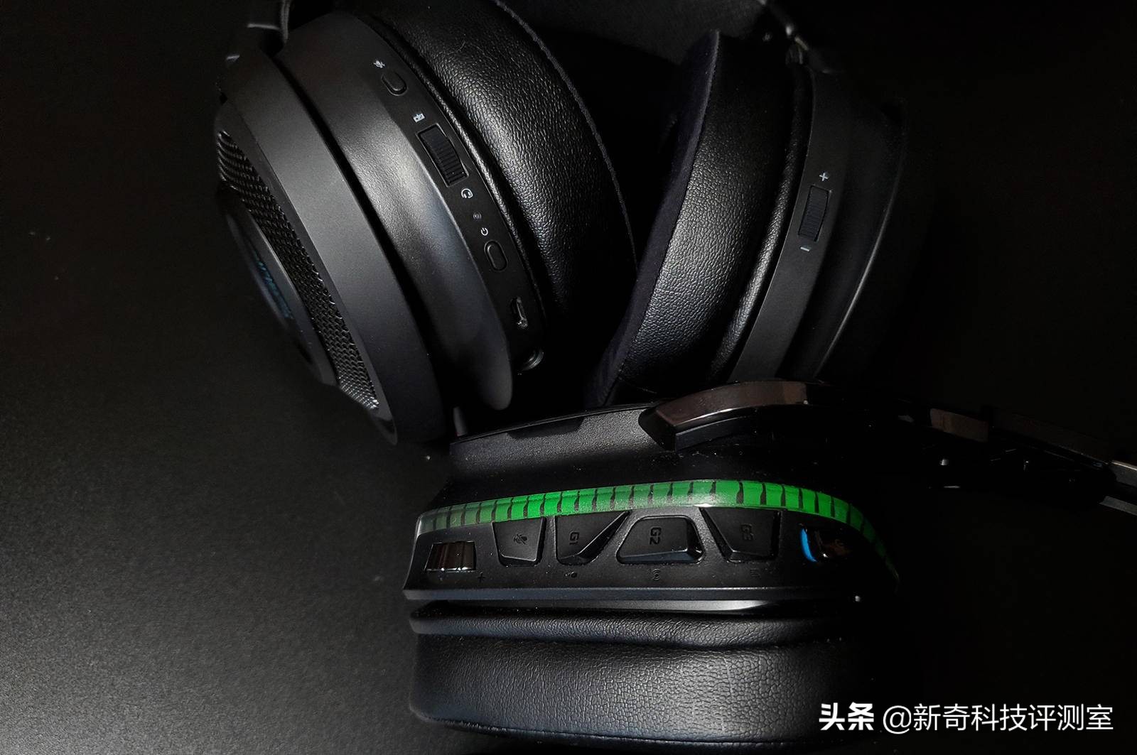 雷蛇nari影鲛无线游戏耳机评测,雷蛇影鲛耳麦没声音
