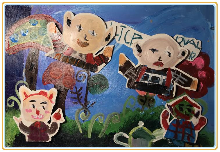 疫情防控优秀少儿美术创意作品展,以笔为剑抗击疫情