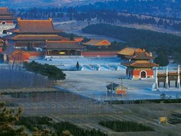 清西陵卧龙山概况,清西陵全景示意图