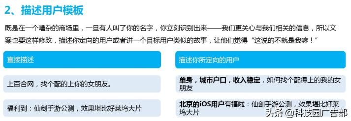 信息流广告模板,信息流广告文案写作技巧