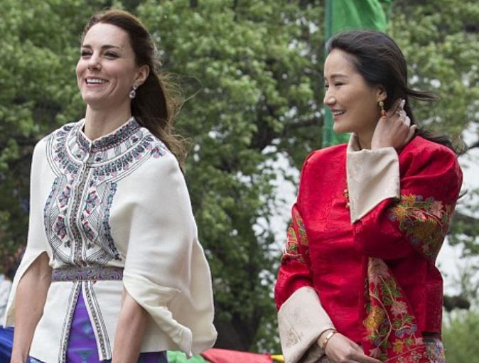 丹凤眼不丹公主图片,揭秘不丹王国最美公主