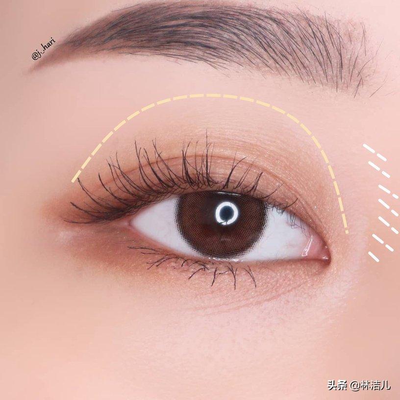 周冬雨同款眼妆教程,周冬雨近期眼妆画法