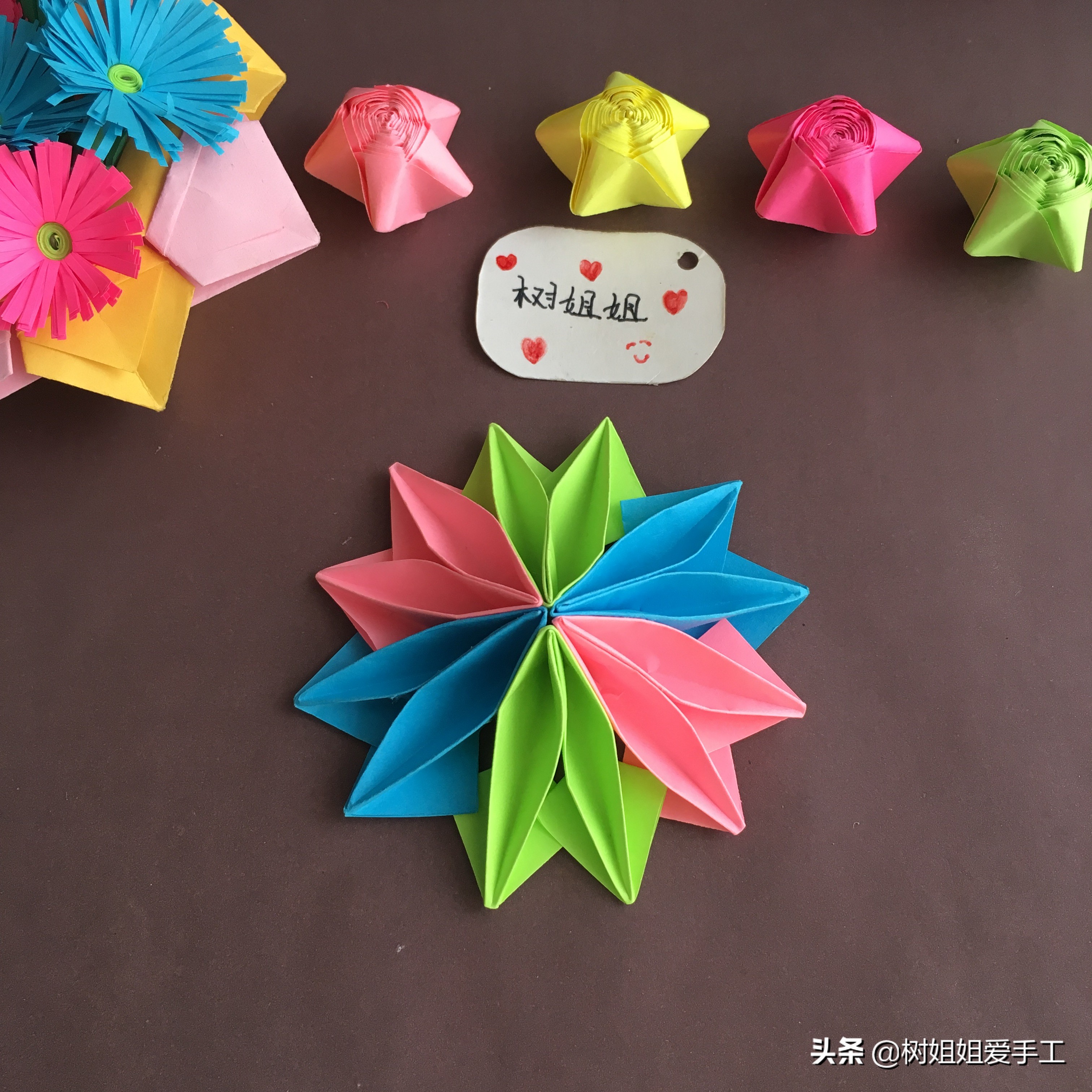 纸伞折法视频古风,折发簪的折纸方法超简单