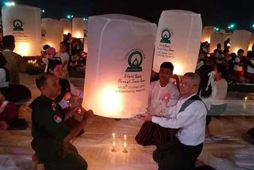 缅甸点灯节美景,缅甸点灯节几点开始