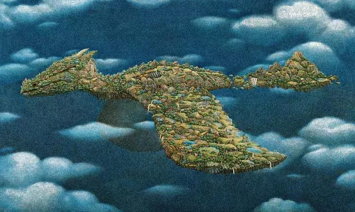 小央美水墨画作品欣赏,小央美人物画