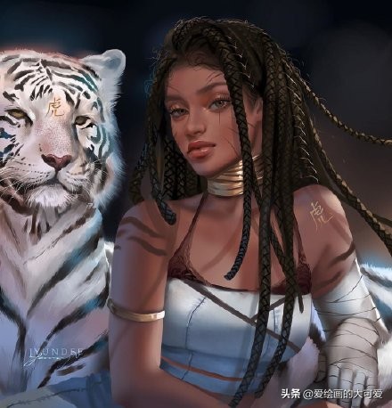 精美生肖拟人原画分享，想要的拿走啊，另附超实用大大笔刷