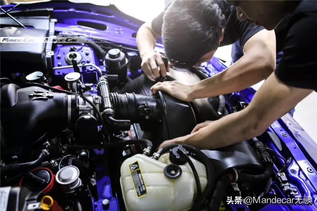 七夕刚过，蓝色妖姬来了｜|玛莎拉蒂GTMC到店更换BMC高流量气格