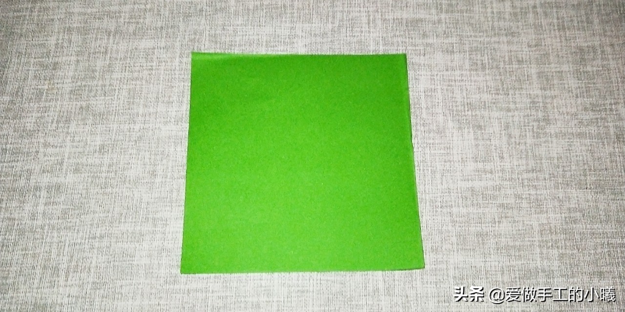 小清新树叶书签折纸，世界读书日专属教程，送给爱阅读的你