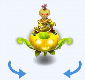 万圣节戴南瓜头,南瓜头和骷髅头万圣节