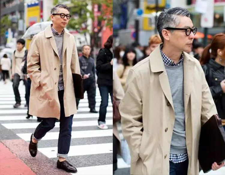 日本木下孝浩穿搭,日本大叔潮流穿搭