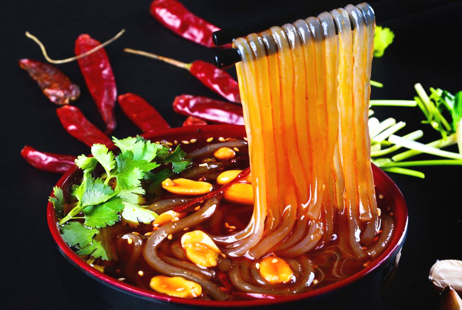 正宗重庆酸辣粉湿粉绝密配方,重庆天下第一份酸辣粉做法