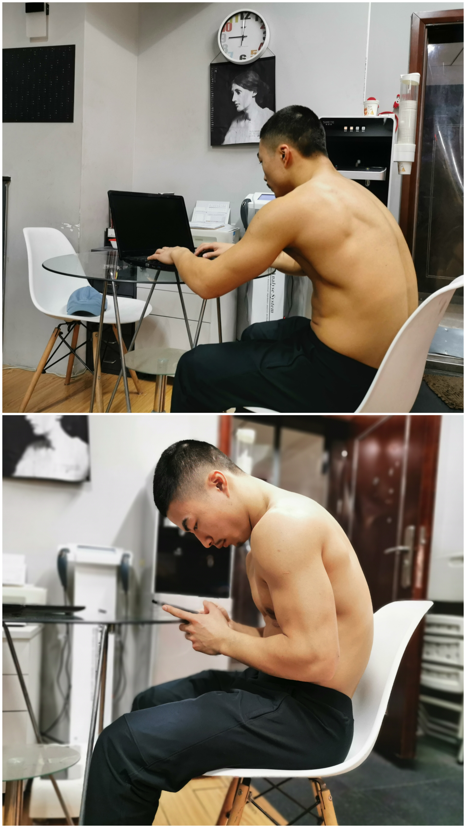 「体态」：手把手教你两步改善圆肩