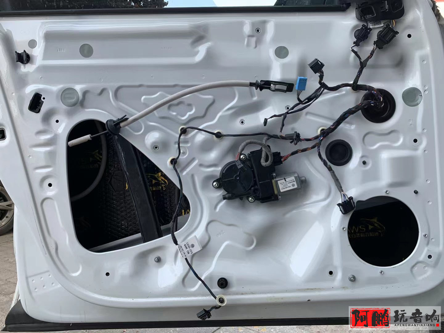 大众蔚领音响改装案例,济南大众蔚揽改装