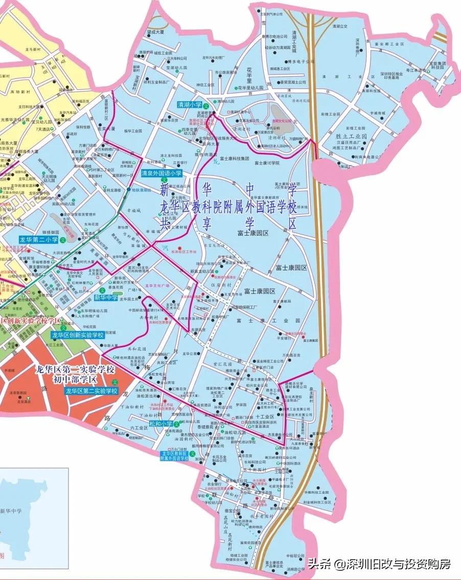 深圳龙华区中学排名前十名一览,深圳2022龙华高中名校排名