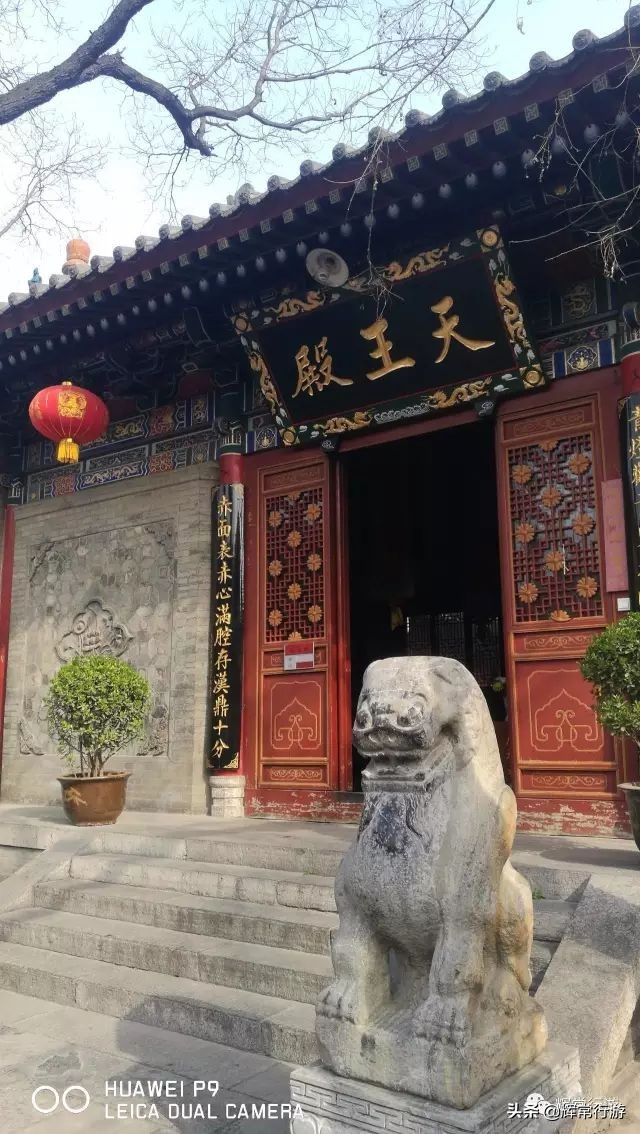 西安市东大街著名寺院卧龙寺,西安古寺青龙寺