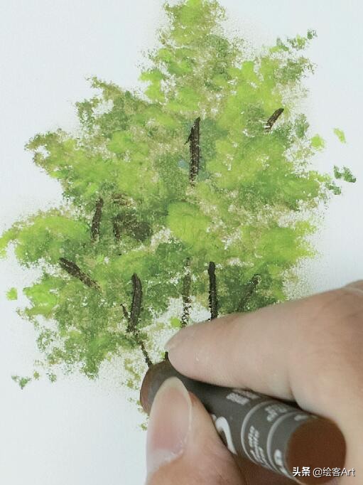 油画棒绘画基础介绍,可塑性强的油画棒跟儿童油画棒