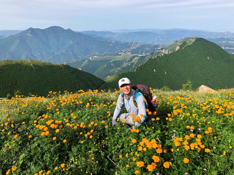 小五台山哪里进入景区,小五台山春天景色