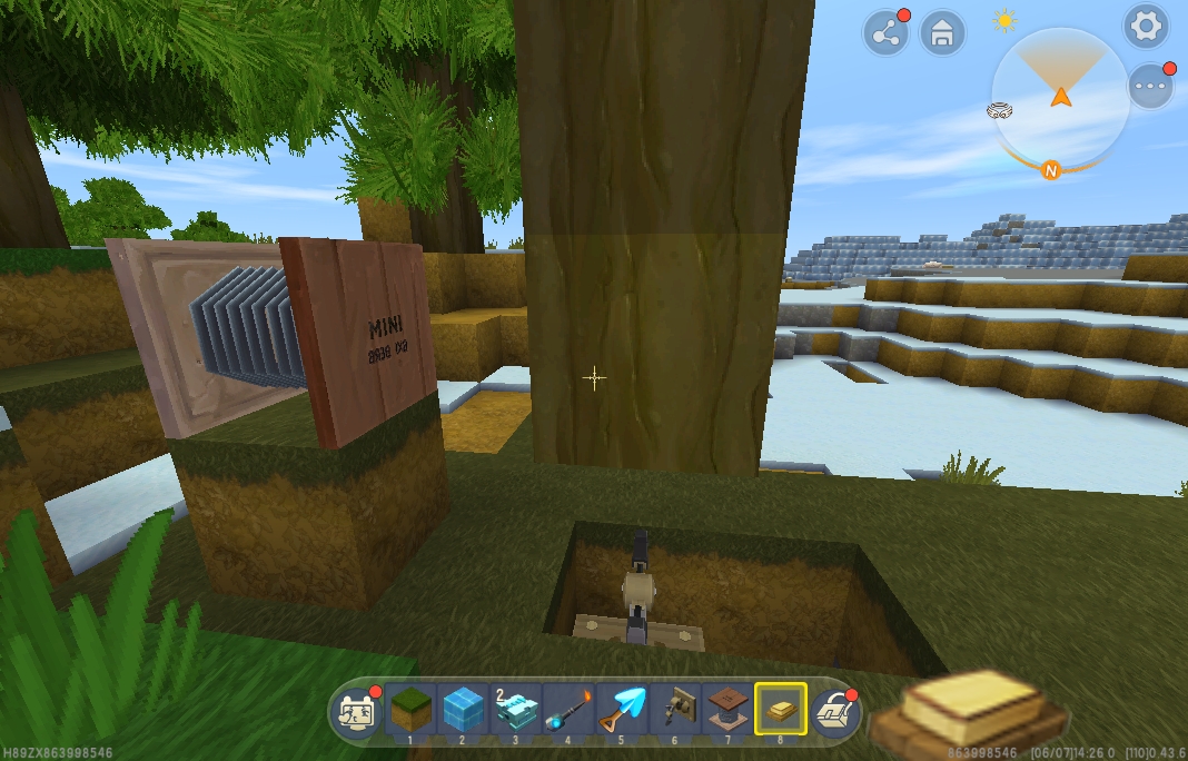 新版迷你世界怎么做种地机,自动伐木机迷你世界教程