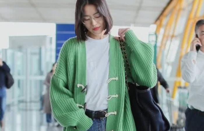 刘雯推荐的女裤,刘雯最新款阔腿裤