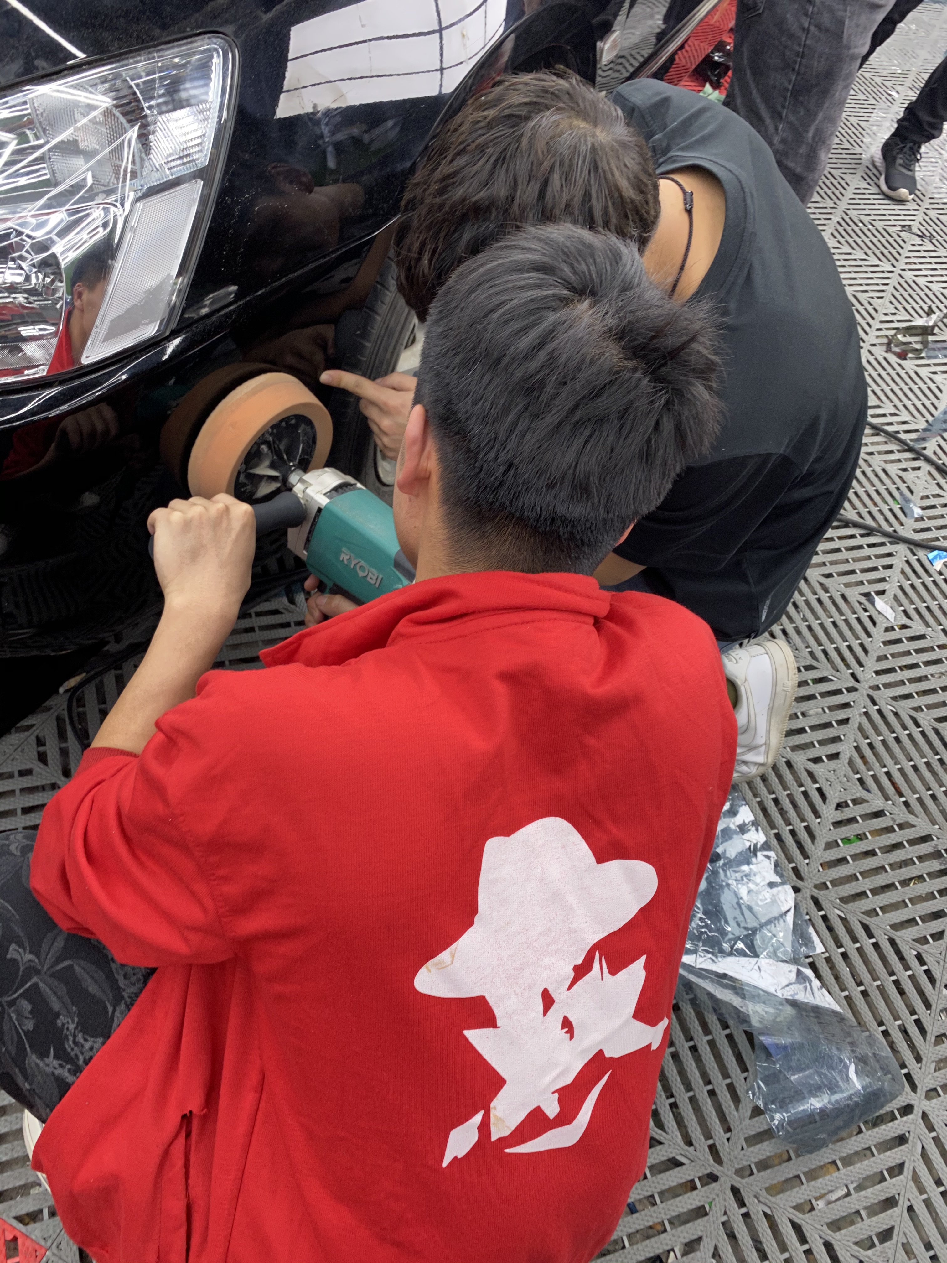 新手如何使用汽车抛光机,水泥抛光机的正确使用方法