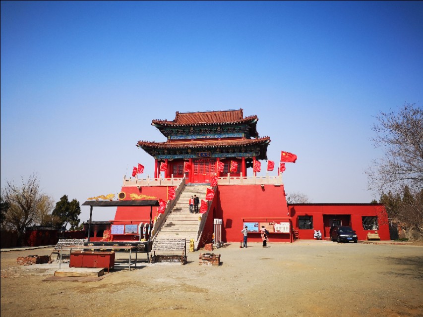 淄博花山公园梅花谷,淄博花山公园