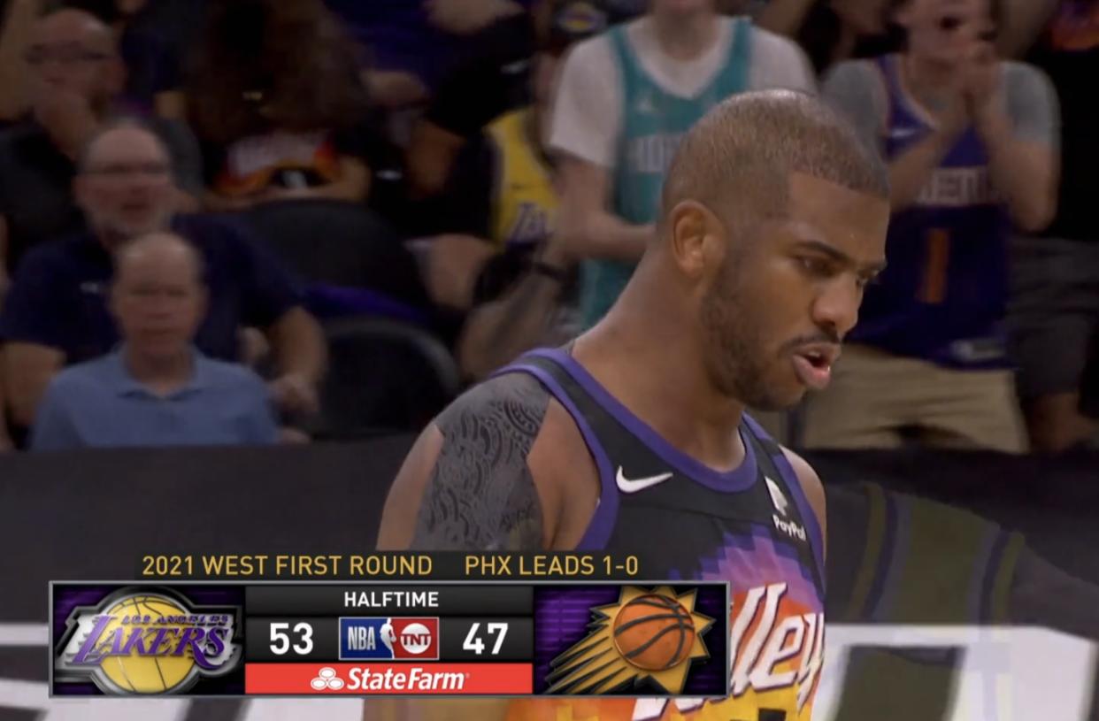 湖人全场压制老鹰,湖人庄神首秀