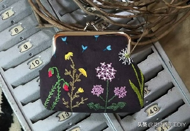 刺绣简单又好看教程,刺绣的绣法简单幼儿