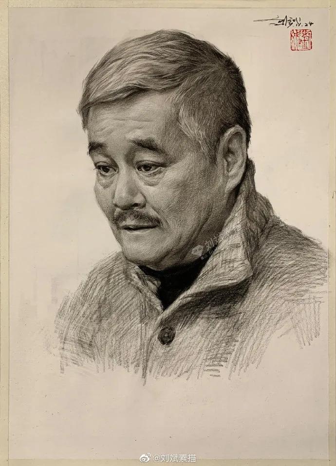 刘斌素描全过程,刘斌素描的技法