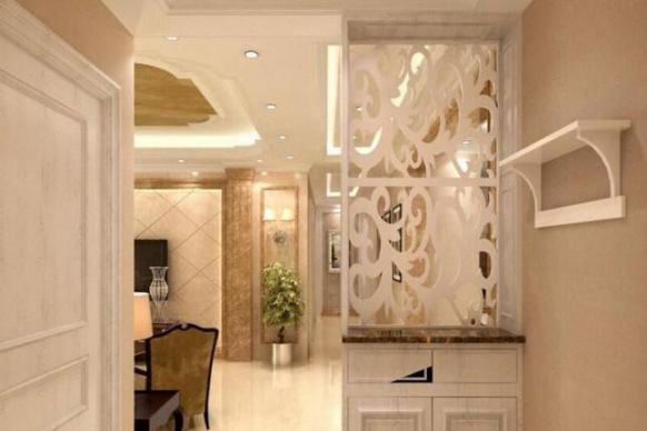 室内隔断墙怎样装修才好看,2020客厅装修隔断墙