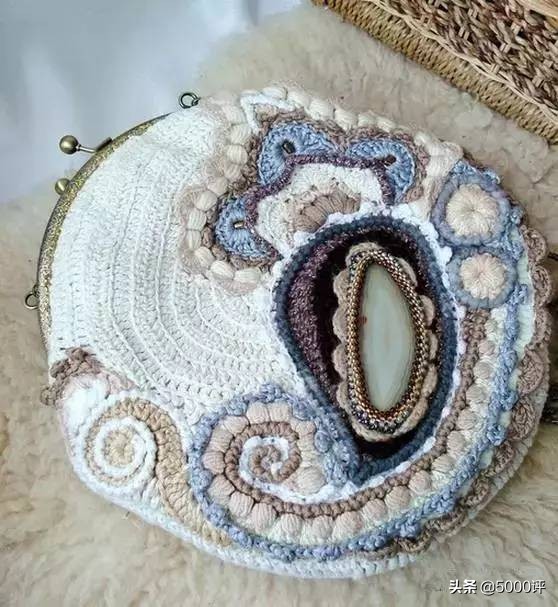 爱尔兰钩花包包,爱尔兰钩花包包图解