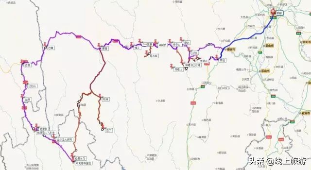 四川省内五一冷门车少路线,四川五一雅安冷门自驾游