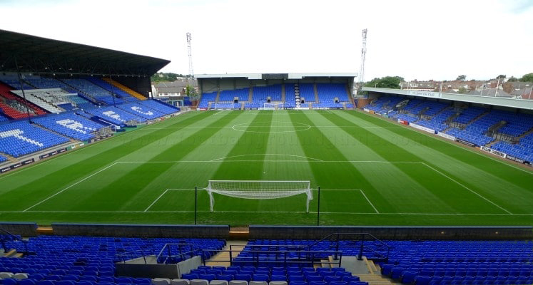 英乙俱乐部足球场,英甲各队球场