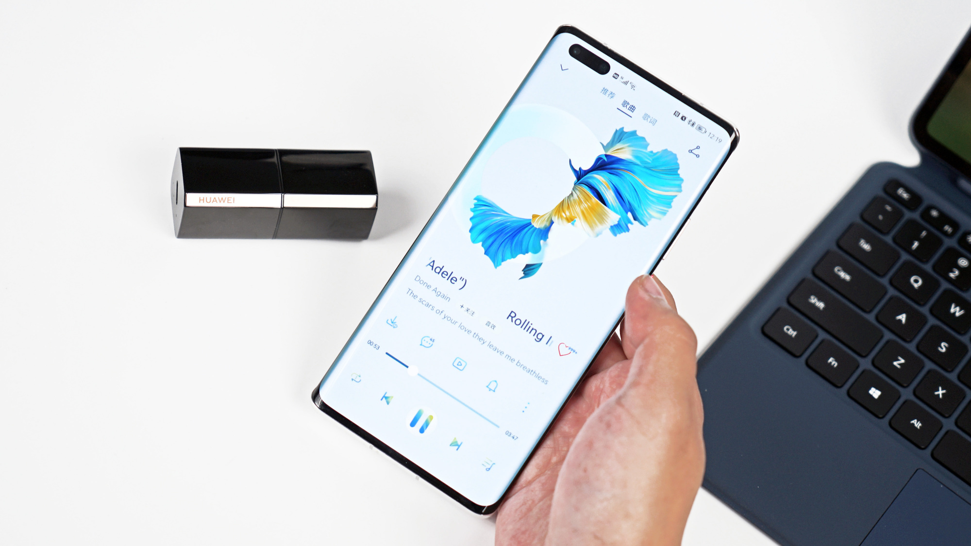 华为口红耳机音质试听,华为口红耳机降噪效果测评