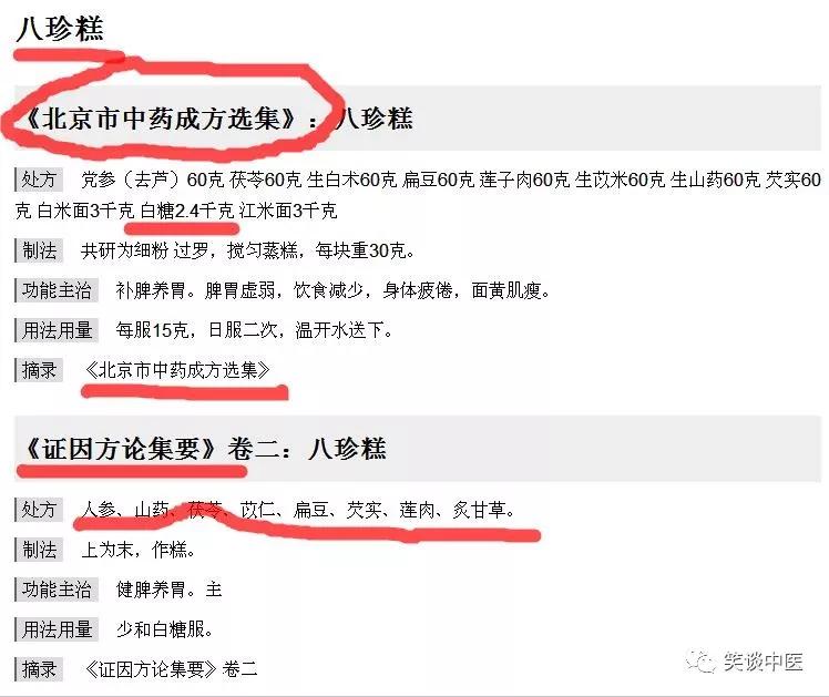 八珍糕是由哪个方子变化出来的,八珍糕假冒伪劣