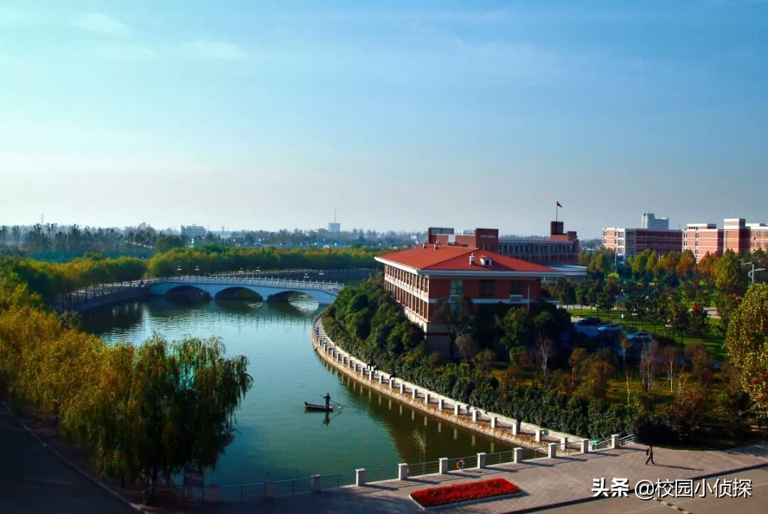 河南开放大学校园风景,河南大学校园风景园林