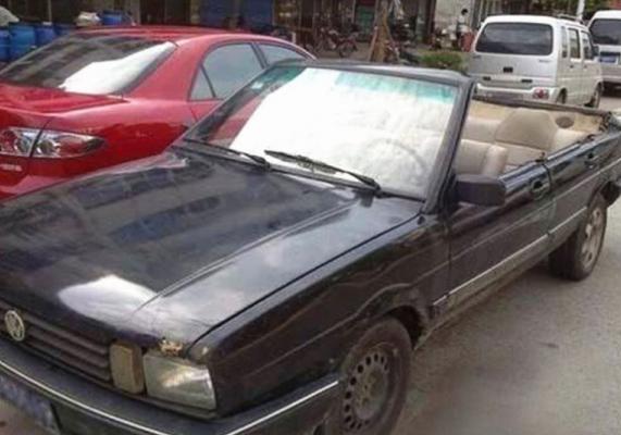 改装老款二手桑塔纳多少钱一台,桑塔纳怀旧版改装敞篷